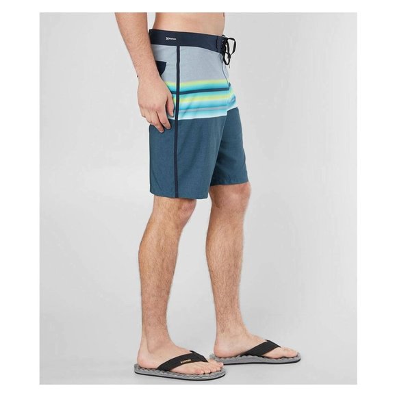 Hurley Men's Phantom Solace 20" Boardshorts - Blue Force - Picture 2 of 4